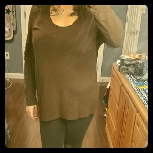 Brown long sleeve